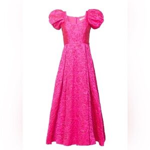 Ivy city dress PORTIA PINK JACQUARD